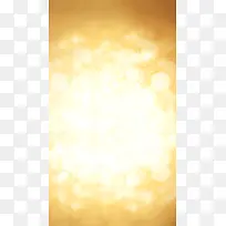 金色激情梦幻psd分层H5背景