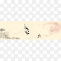 古风网页中国风背景banner