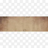 复古牛皮纸中国风banner