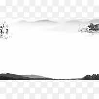 黑色中国风水墨背景