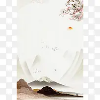 中国风水墨山水装饰画