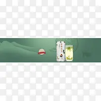 中国风古典茶叶文化banner素材