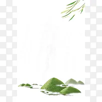 清明节清新杨柳背景素材
