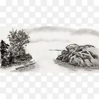 水墨风景