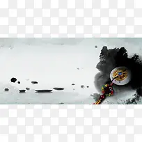 水墨平安扣