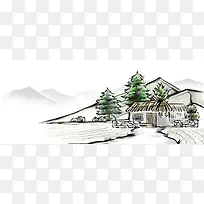 水墨画背景