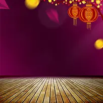 中国风大气聚划算直通车主图图片