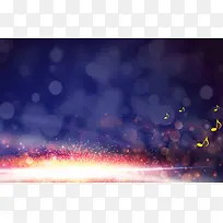 炫光音符时尚派对背景