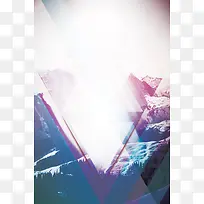 山峰谁与争锋PK血拼创意海报背景素材
