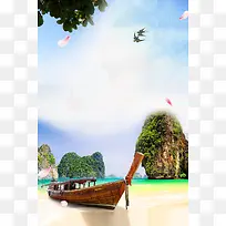泰国旅游泰国风景海报