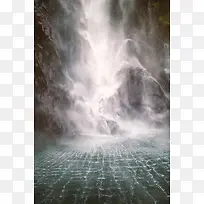 温泉度假区背景素材