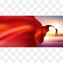 无奋斗不青春五四青年节背景