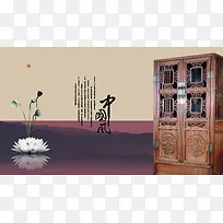 古典家具背景素材