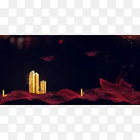 王者之风创意炫彩招聘海报背景素材