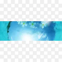 水底梦幻背景banner