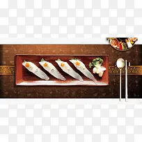 日系寿司背景