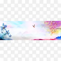 彩色梦幻海报