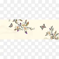 植物banner创意设计