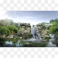 假山