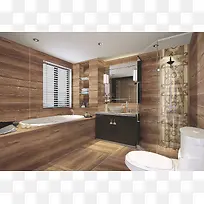 木质浴室浴缸背景