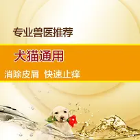 宠物沐浴露洗发露PSD分层主图背景素材