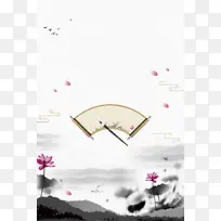 中国风谢师宴升学宴海报背景素材