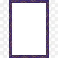 紫色欧式花边边框背景素材