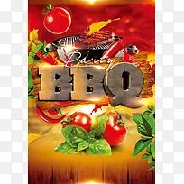 BBQ烧烤海报