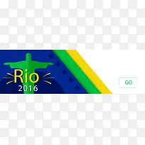 里约奥运主题背景banner