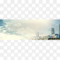 蓝天banner