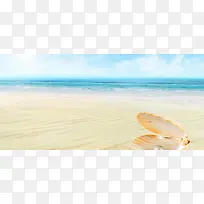 沙滩海景图片素材