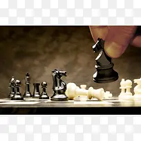 下棋背景