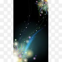 梦幻星光图案背景图