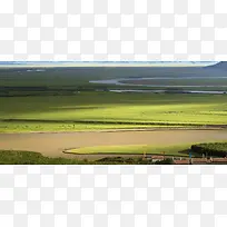 绿洲背景