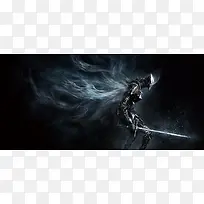 黑色手绘背景图片