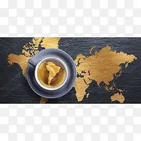 咖啡背景图