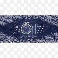 唯美雪花2017圣诞背景高清图片