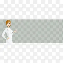 淡雅医疗女医生打针图片