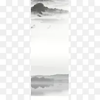 简单水墨 水墨背景 水墨 水墨图 国画