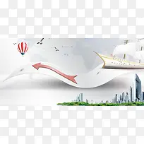 现代商务科技主题设计背景