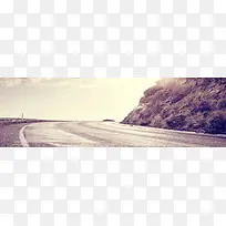 环山公路背景