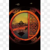 古典建筑背景素材