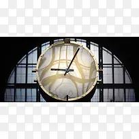 历史遗址的车站多伦多联合火车站的钟表