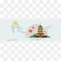 中秋佳节庆贺banner