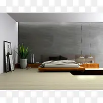 简约裸色家居背景
