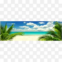 清爽海滩泳衣banner