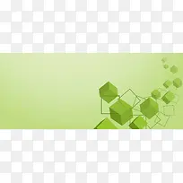 动感方块特效banner背景