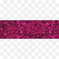 深粉色浪漫玫瑰花瓣背景
