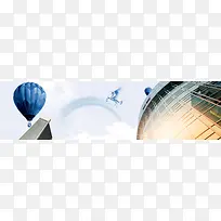 企业目标网页设计大气背景banner
