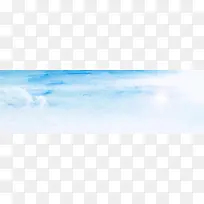 蓝色天空背景